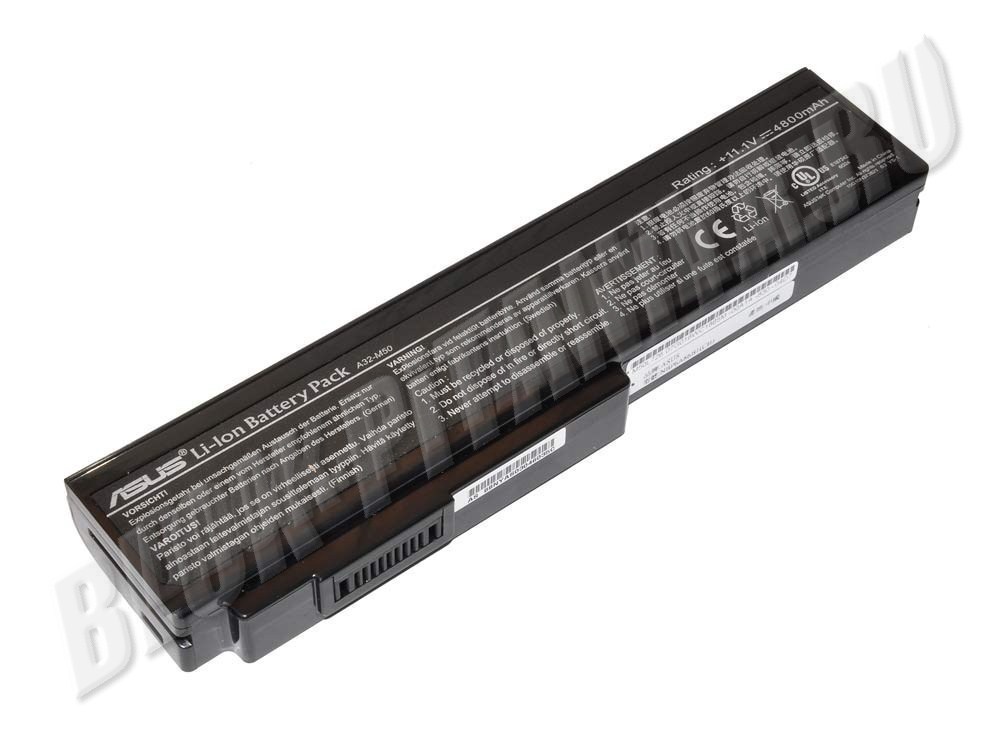 Аккумулятор A32-M50 для ноутбука Asus M60, G50, G51, G60, L50, M50, M60, N52D, N53, N61, PRO5MJ, VX5, X55, X57